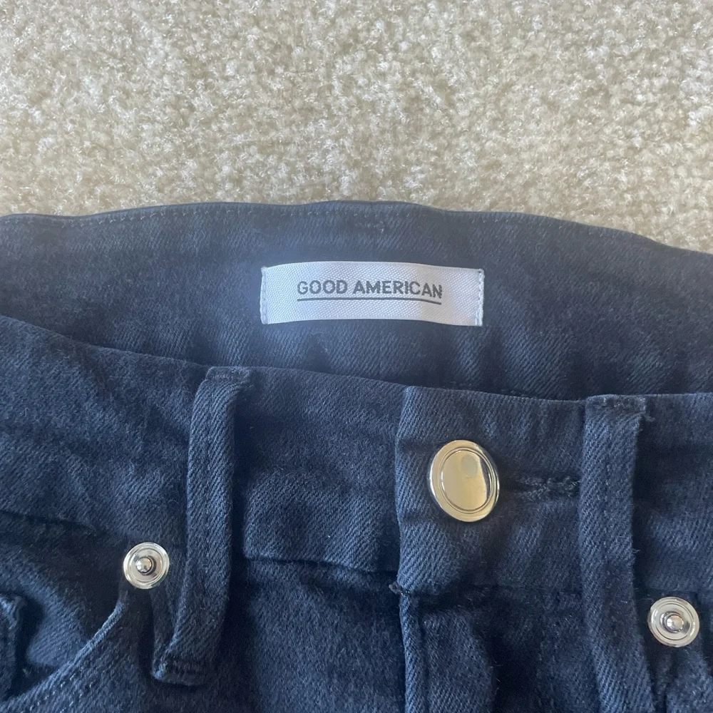 Good‎ American Good Legs black high waist skinny jeans. Women size 00/24
